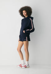 Cozy Sweatfleece Perfect Hoodie - ADMIRAL /MULTI