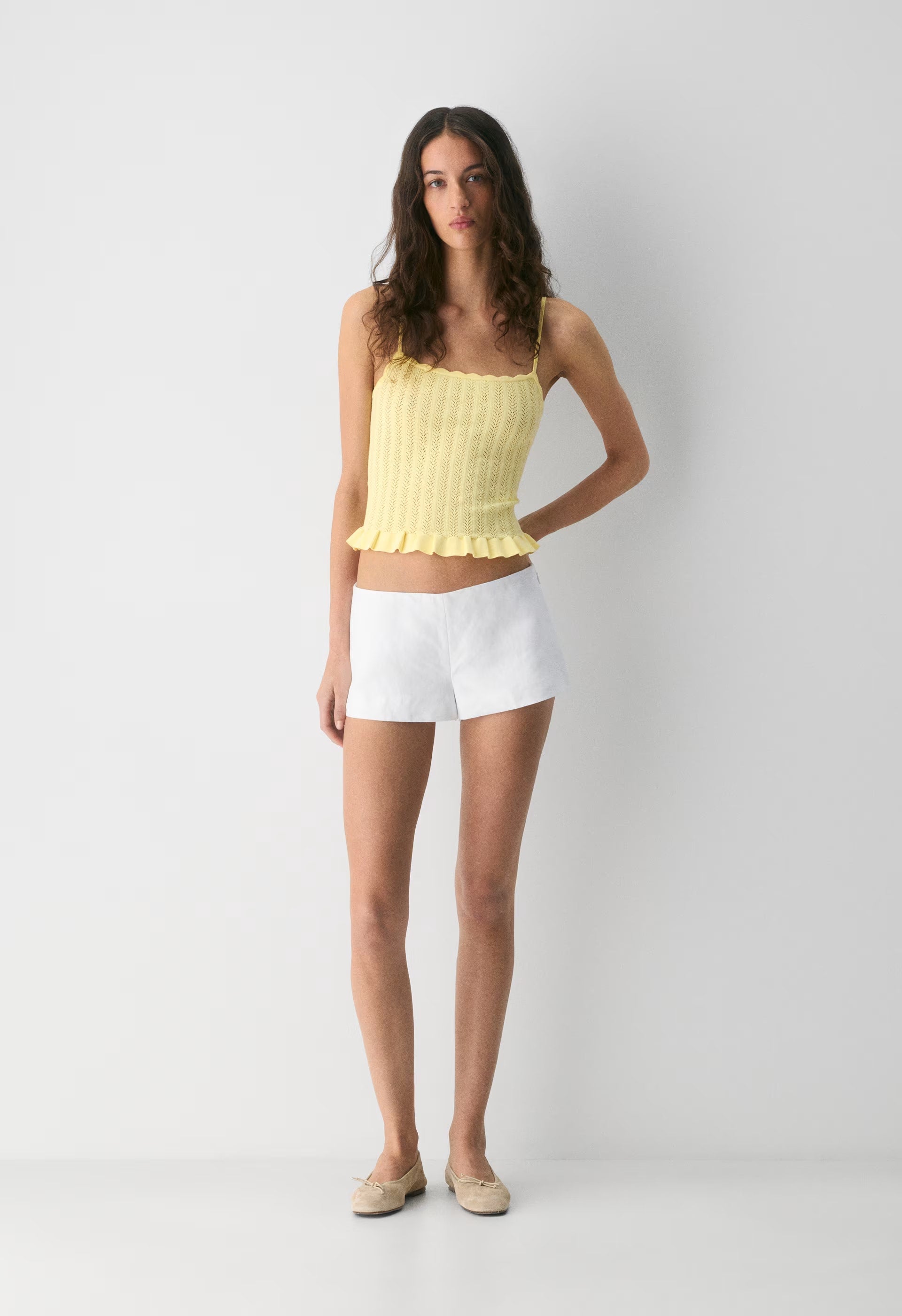 Wonder Yarn Cortland Top - LEMONADE