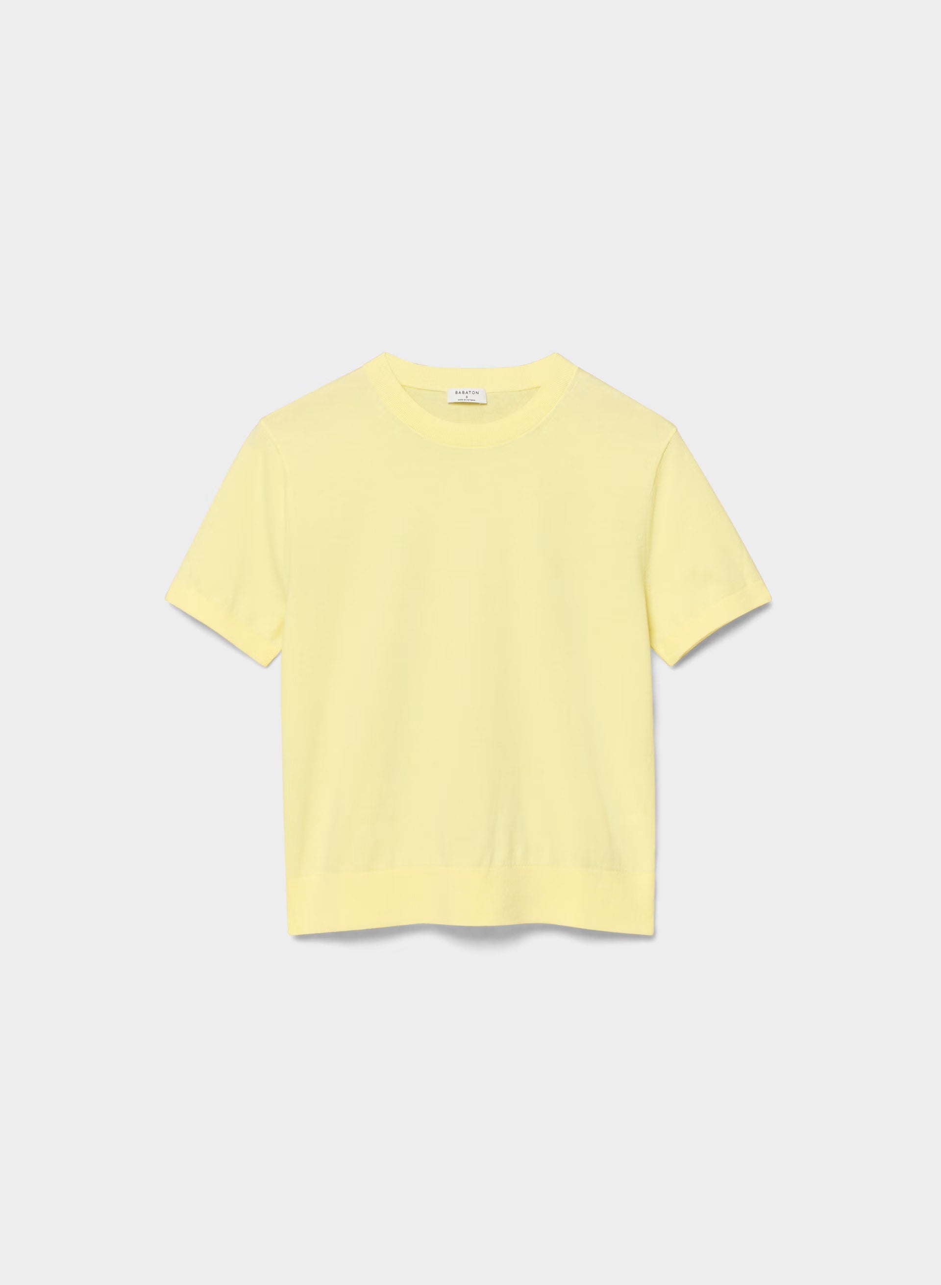 Bloor Shortsleeve Sweater - LEMONADE