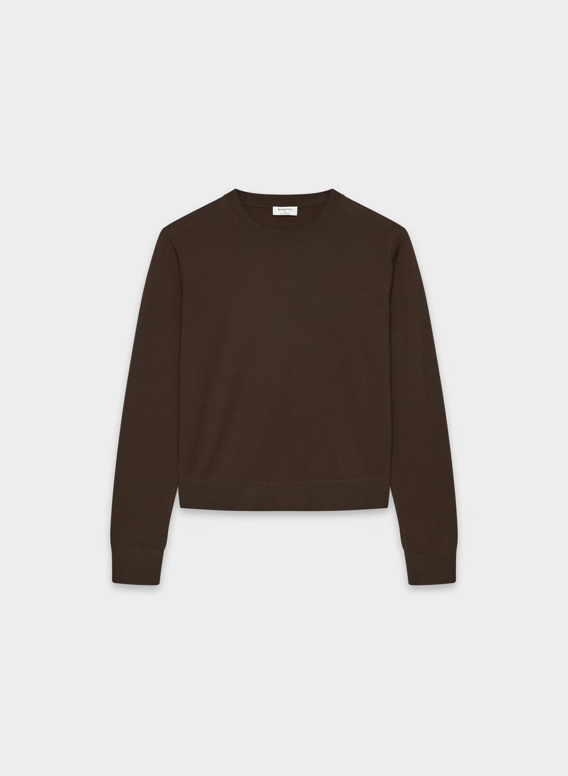 Bloor Sweater - RICH MOCHA BROWN