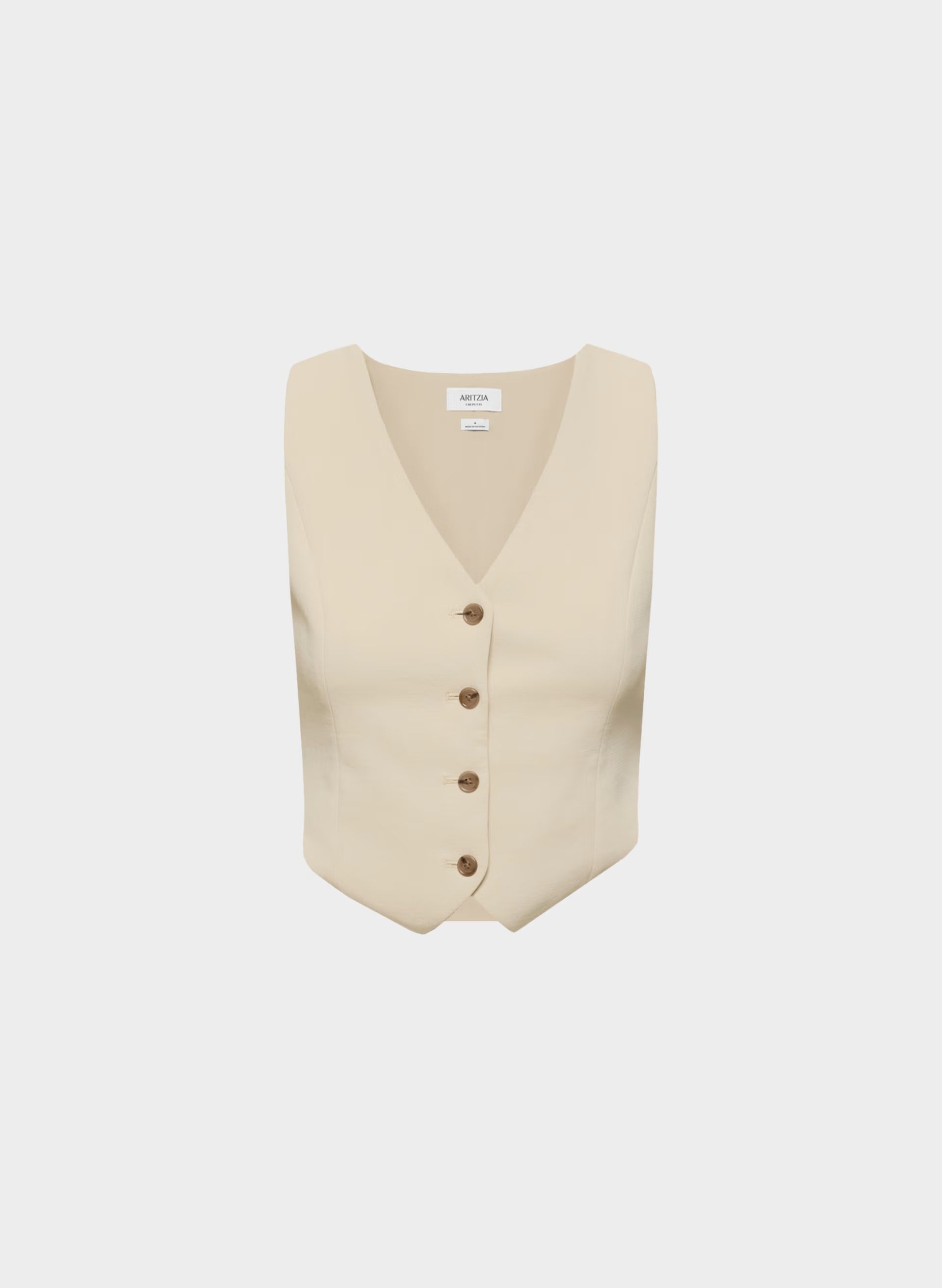 Pacino Vest - Crepette™ - MARCONA BEIGE