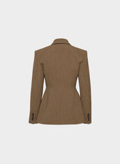Standout Blazer - Eversential™ - KYLE CHECK SVL/MSC BRN
