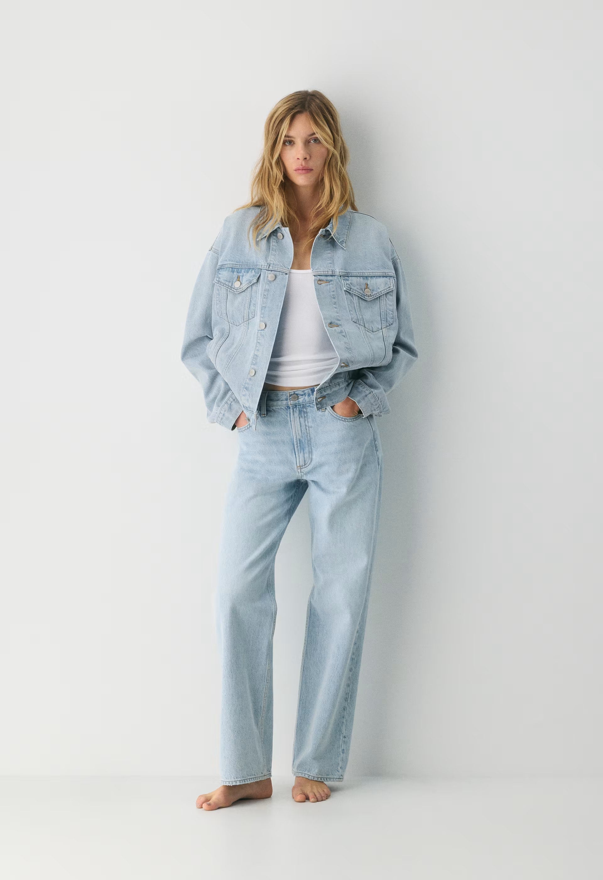 Denim Forum The ‘90s So-Soft Denim Jacket - 15 YRS BRL THR BLEU