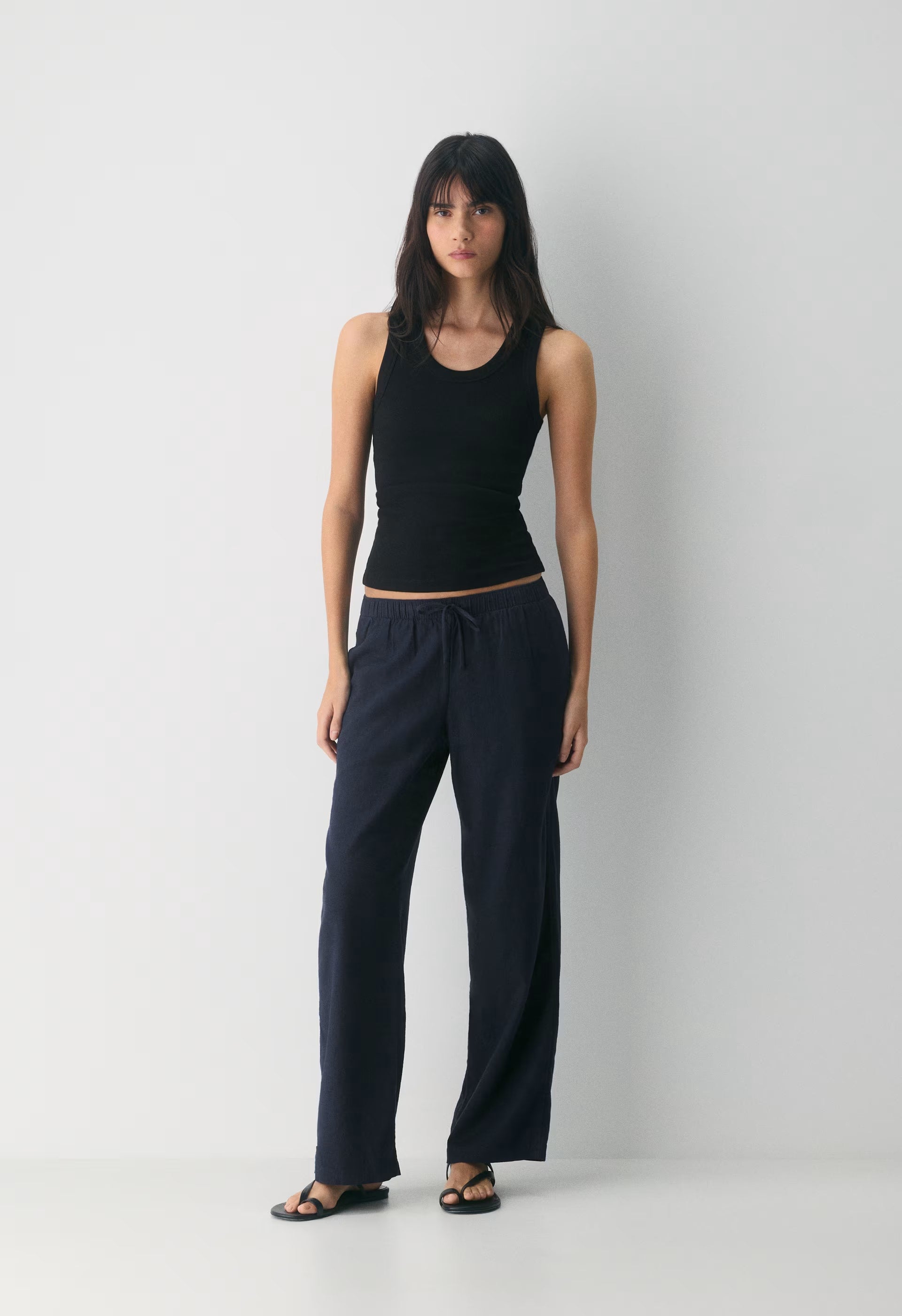 Sontag Linen Pant - ADMIRAL