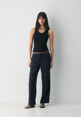 Sontag Linen Pant - ADMIRAL