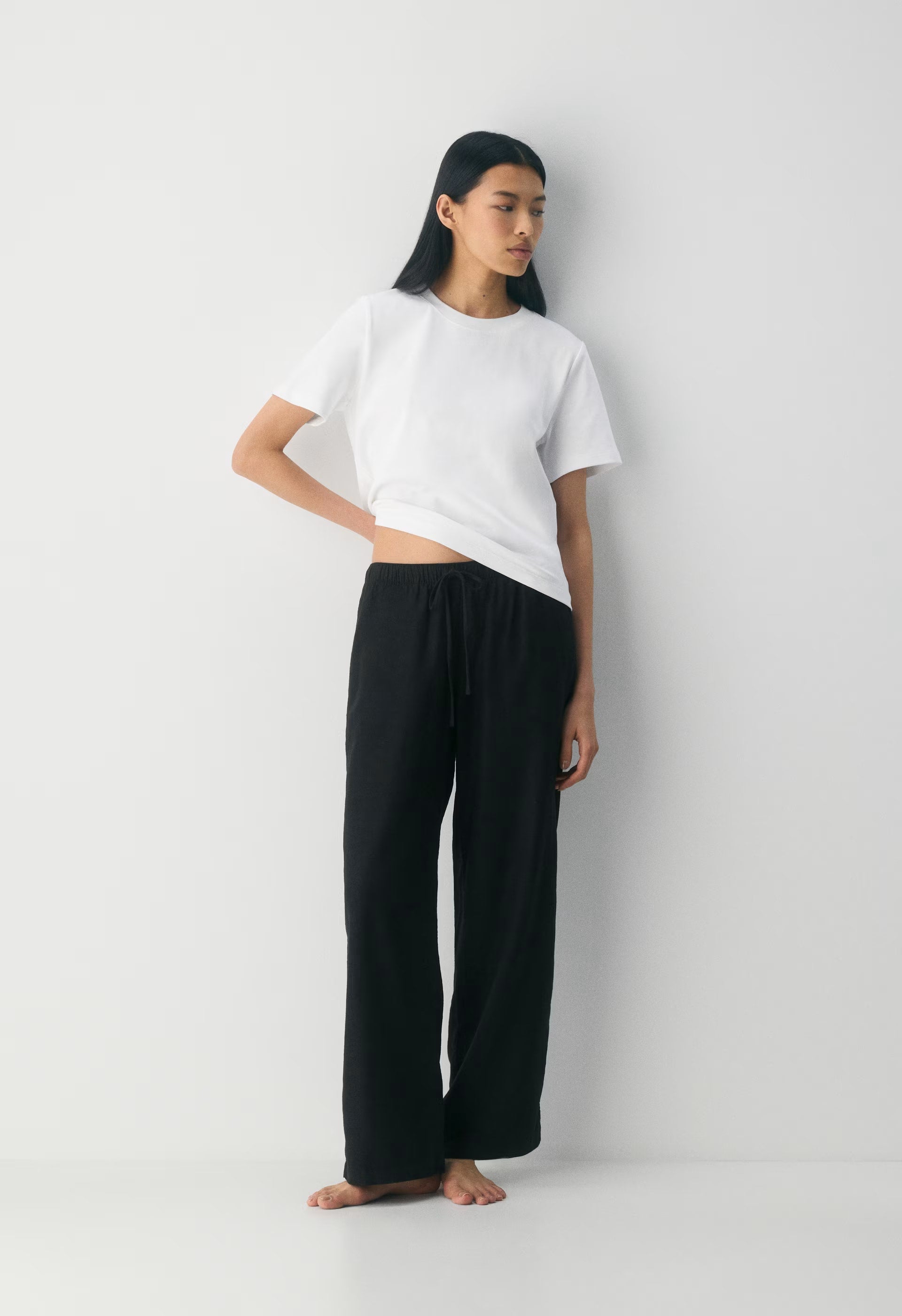 Sontag Linen Pant - BLACK