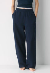 Cozy Sweatfleece Boyfriend Barrel Sweatpant - ADMIRAL