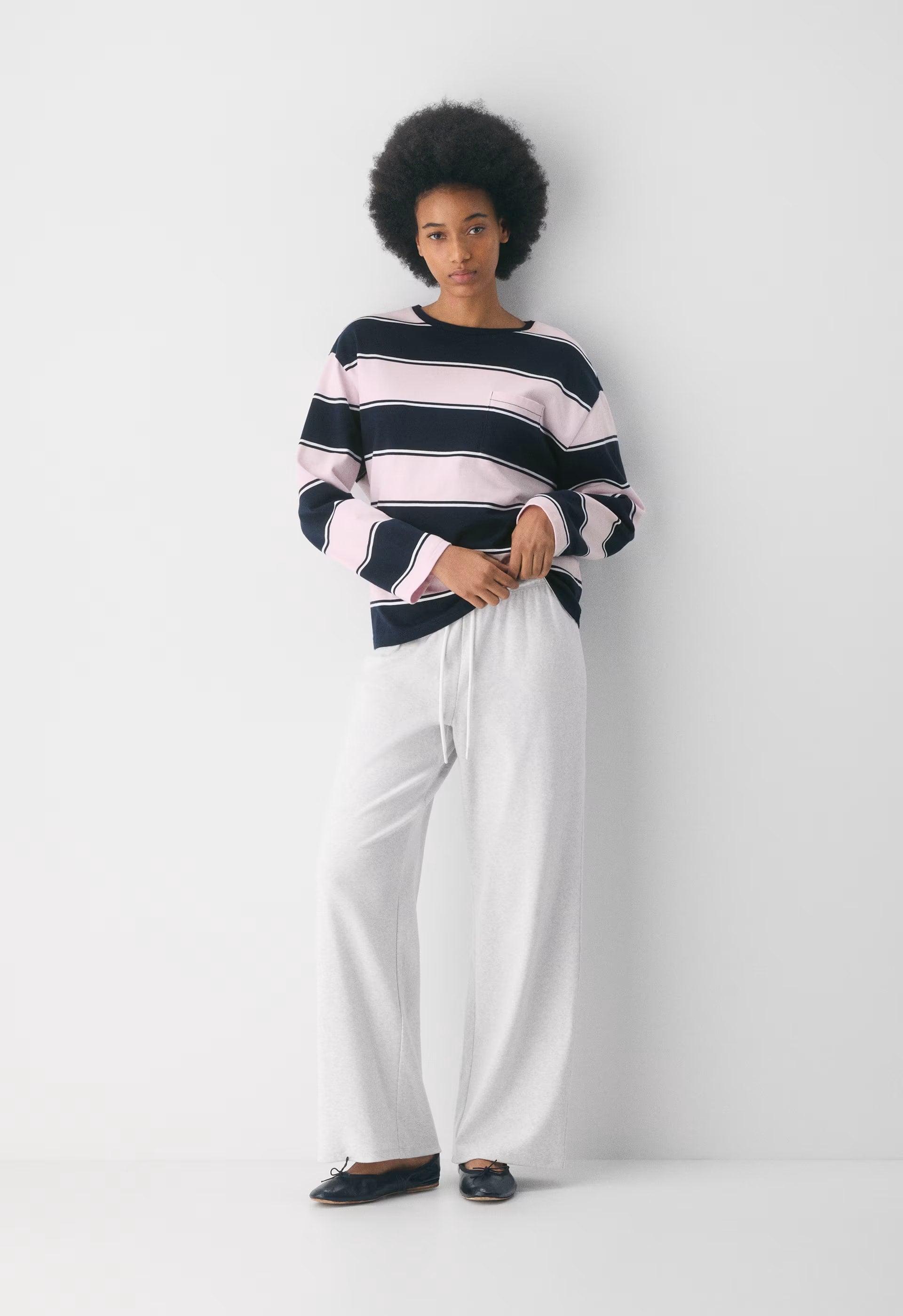 BestHug™ Gilmore Pant - HEATHER CLOUD WHITE