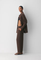 AirPlush Cotton™ Sail Pant - RICH MOCHA BROWN