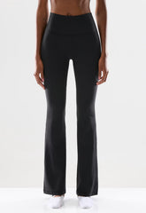 BUTTER Cheeky Hi-Rise Flare 32" Legging - BLACK
