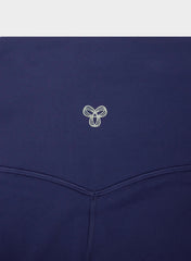 BUTTER Cheeky Hi-Rise Flare 32" Legging - HARBOUR NAVY