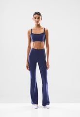 BUTTER Cheeky Infinite Hi Flare 32" Legging - HARBOUR NAVY