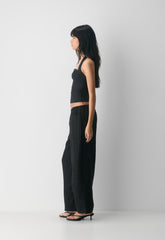 Narrative Barrel Pant - CruiseLinen™ - BLACK
