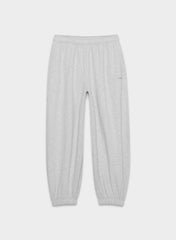 Cozy Sweatfleece Mega Baggy Balloon Jogger - HEATHER CHROME