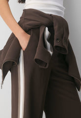 Agency Pant - Crepette™ - RICH MOCHA BROWN/MULTI