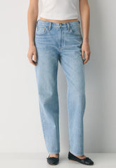 Denim Forum The '90s Iggy Lo-Rise Baggy Jean - 7 YRS BLEU TABOO