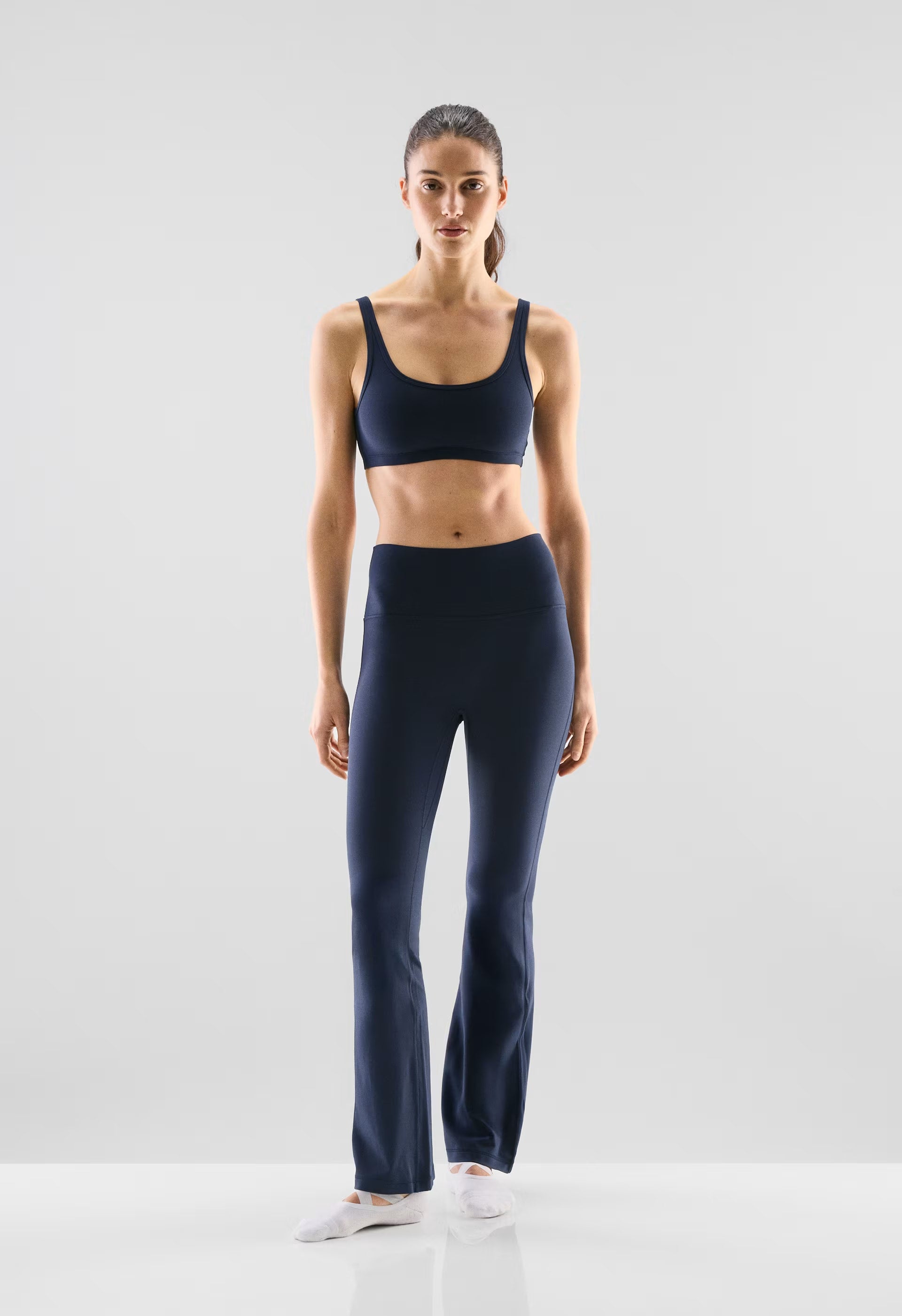 BUTTER Cheeky Infinite Hi Flare 30" Legging - ADMIRAL