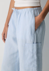 Joist Cargo Pant - CruiseLinen™ - WLN STP WHT/CRNFLR BL