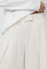 Cavetto Barrel Pant - PowerLinen™ - LIGHT BIRCH