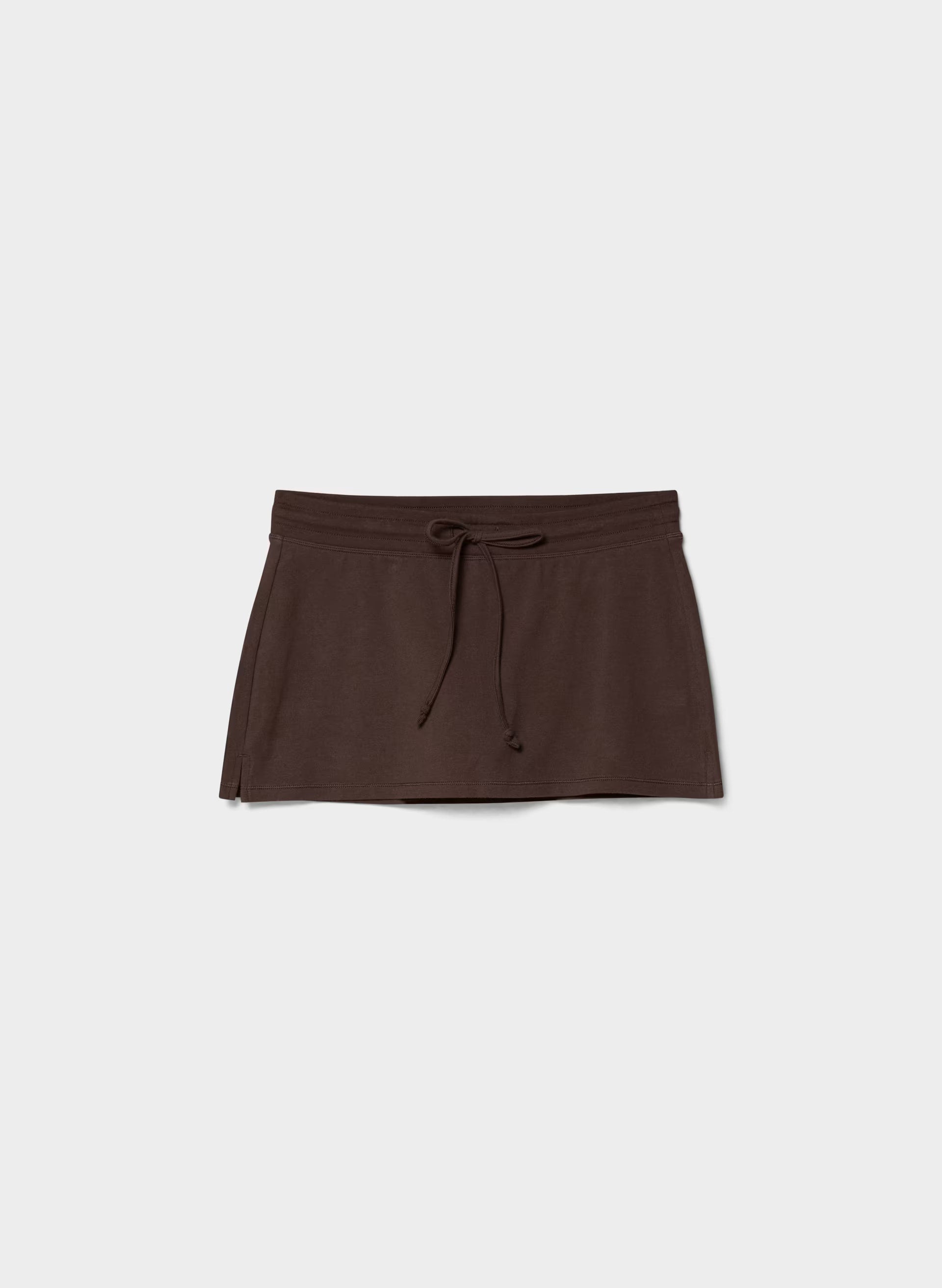 HomeStretch™ Smooth Soundcheck Skort - RICH MOCHA BROWN