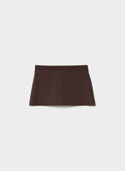HomeStretch™ Smooth Soundcheck Skort - RICH MOCHA BROWN