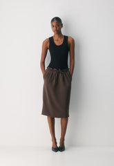 Paradigm Skirt - RICH MOCHA BROWN