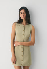 Regal Dress - Crepette™ - MARTINI OLIVE