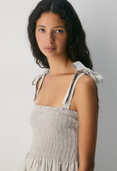 Golden Hour Linen Dress - UNDYED ECRU