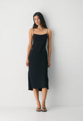 Grazie Cami Dress - Crepette™ - BLACK