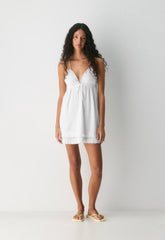 Belleville Dress - WHITE