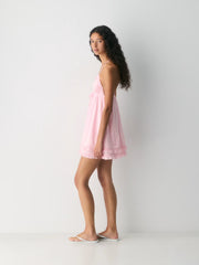 Belleville Dress - MILKSHAKE PINK