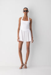 Courtyard Poplin Dress - BRIGHT WHITE