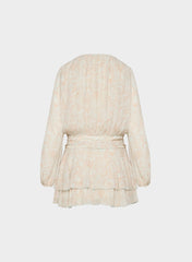 Ruminate Dress - LIGHT MINT/SOFT BROWN