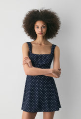 Dollop Dress - ADMIRAL/WHITE