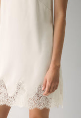 Prelude Satin Dress - LT BIRCH/ LT BIRCH