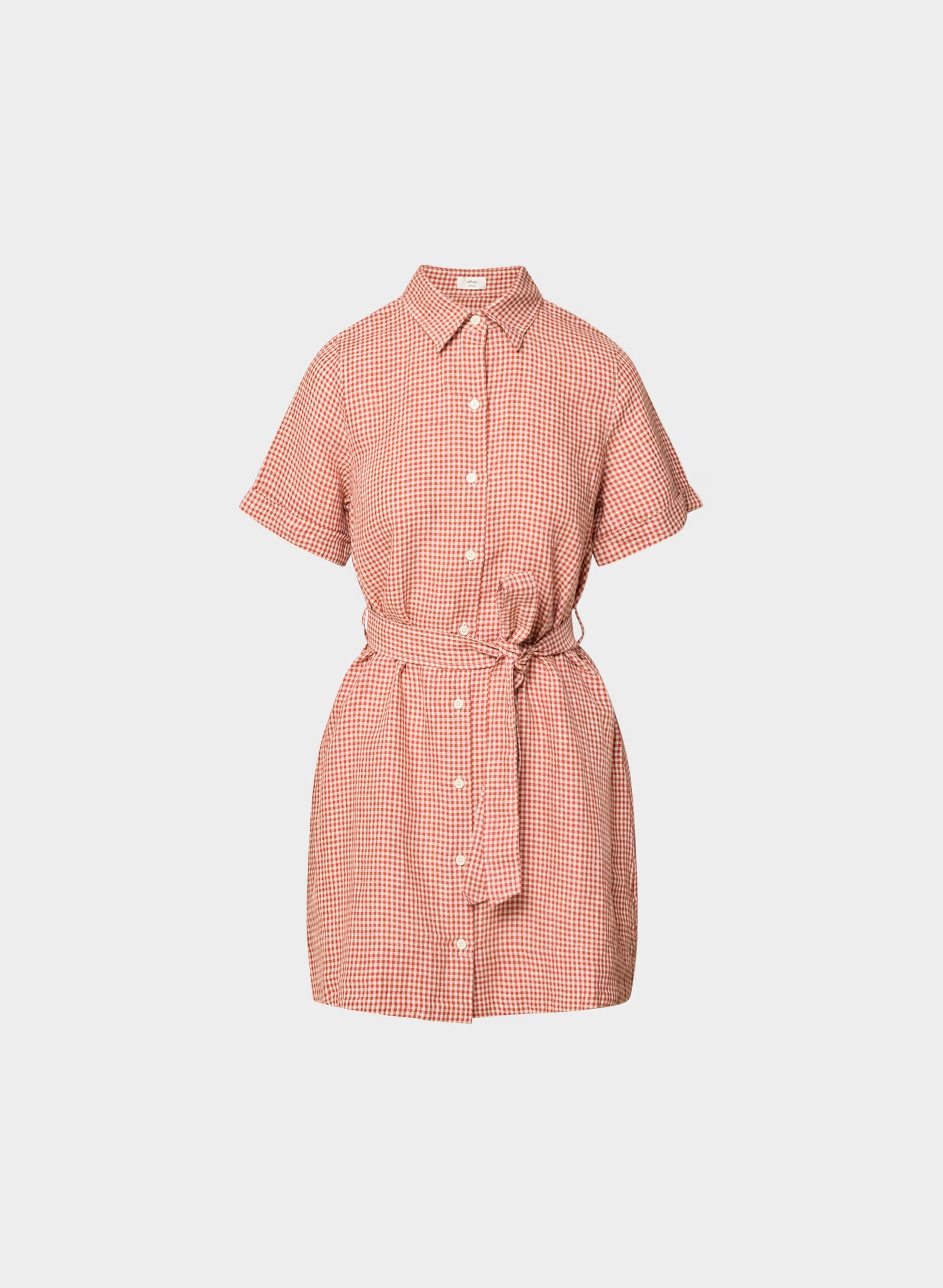 Eleta Linen Mini Dress - SRN CK MTPS TP/MNR TCT