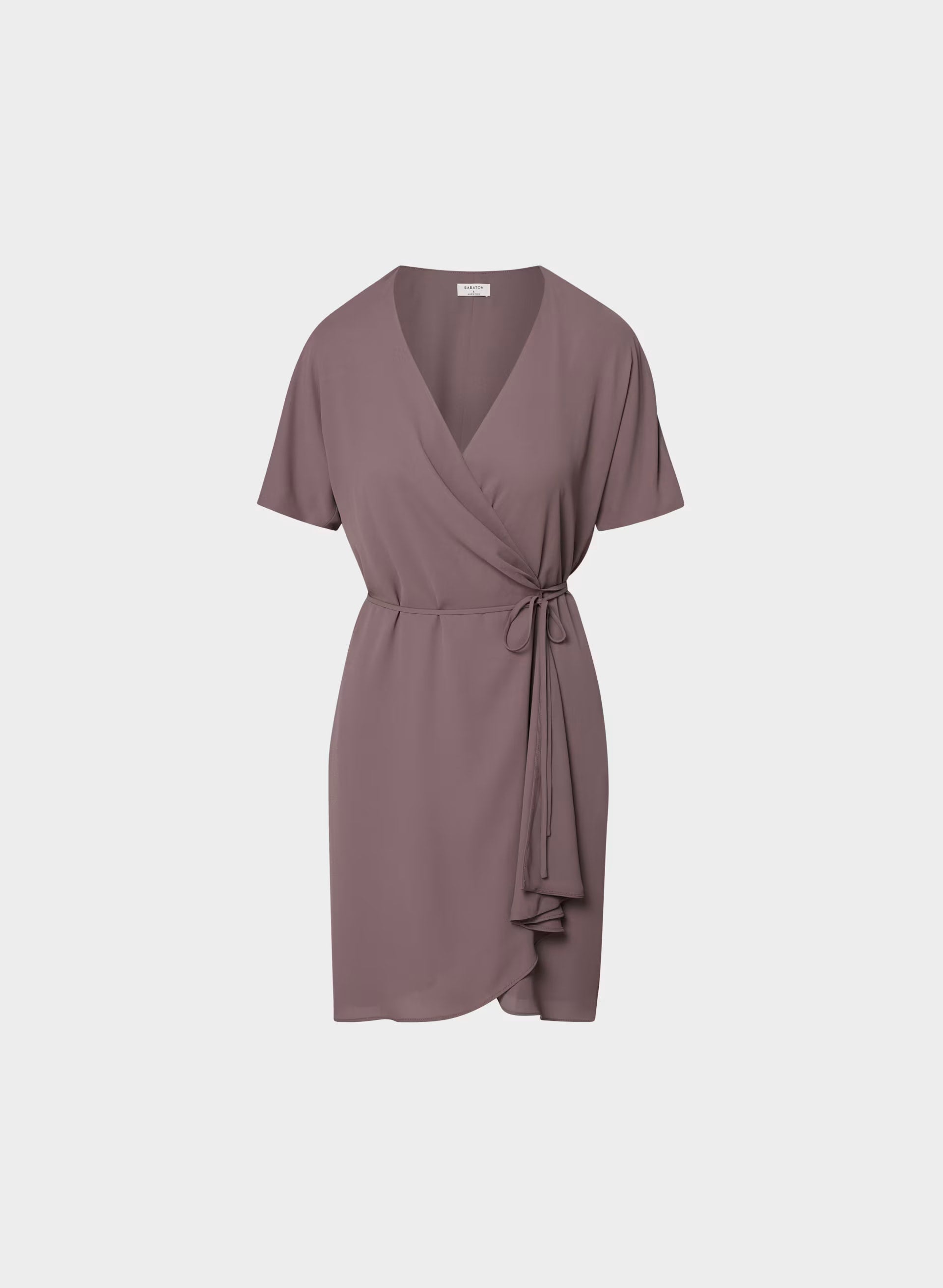 Wallace Dress - SMOKED EGGPLANT