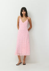 Priscilla Maxi Dress - LIGHT PINK/PALE YELOW