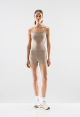 BUTTER Cheeky Hi-Rise 3" Short - NOMAD TAUPE