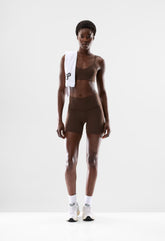 BUTTER Cheeky Hi-Rise 5" Short - RICH MOCHA BROWN