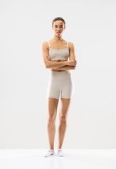 BUTTER Cheeky Hi-Rise 5" Short - METROPOLIS BEIGE