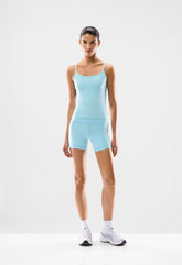 BUTTER Cheeky Hi-Rise 5" Short - PANORAMA BLUE