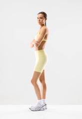 BUTTER Cheeky Hi-Rise 7" Short - LEMONADE