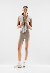 BUTTER Cheeky Hi-Rise 7" Short - NOMAD TAUPE