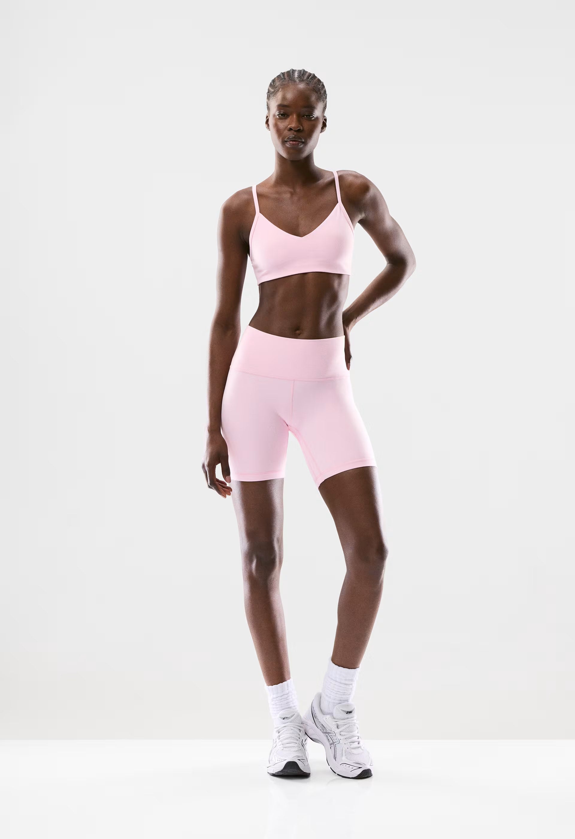 BUTTER Cheeky Hi-Rise 7" Short - MILKSHAKE PINK