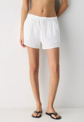 AirPlush Cotton™ Sail Short - WHITE