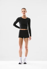 BUTTER Cheeky Hi-Rise 1.5” Short - BLACK