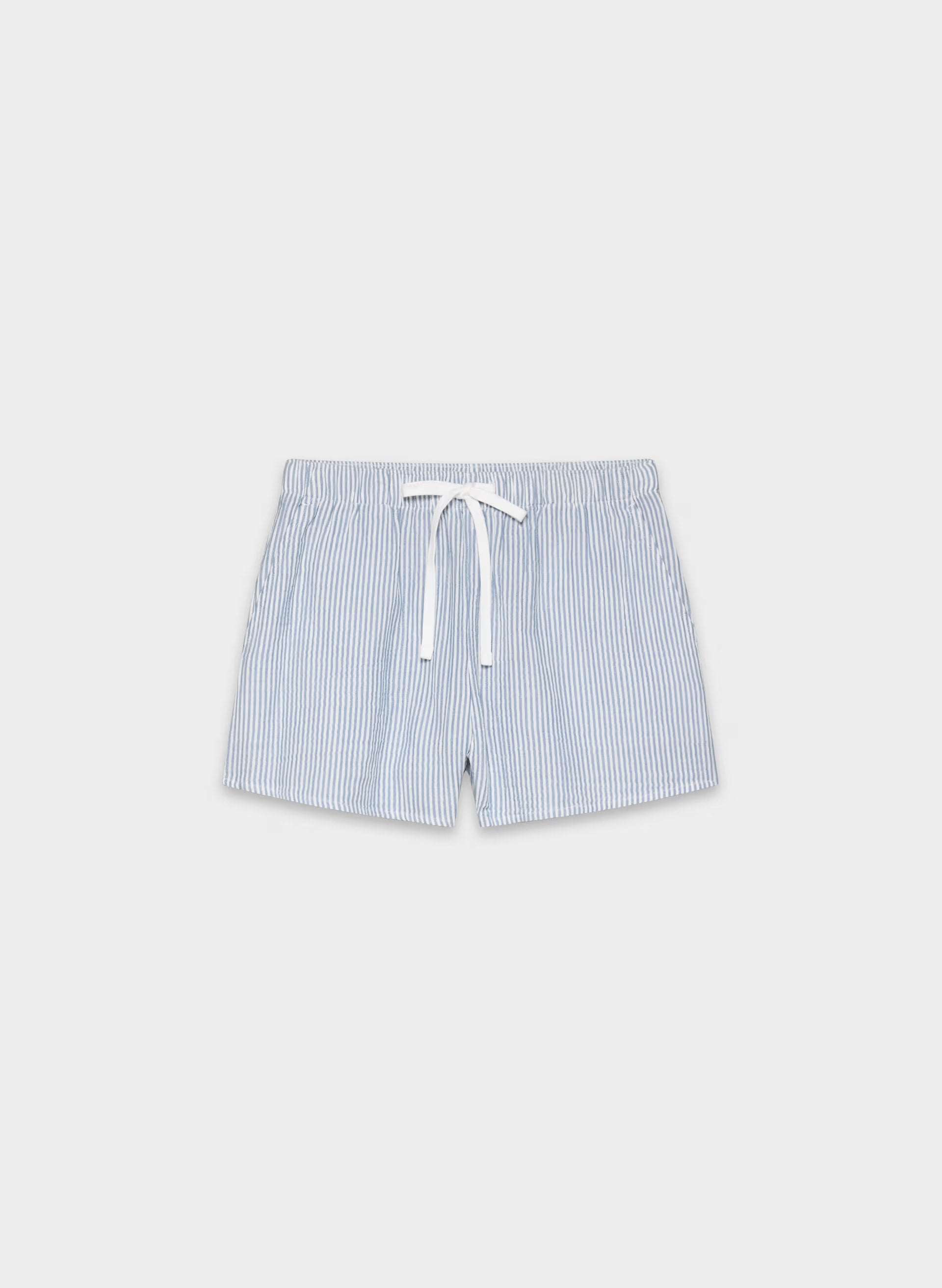 AirPlush Cotton™ Sail Short - LINSEY STRP FCH BL/WHT