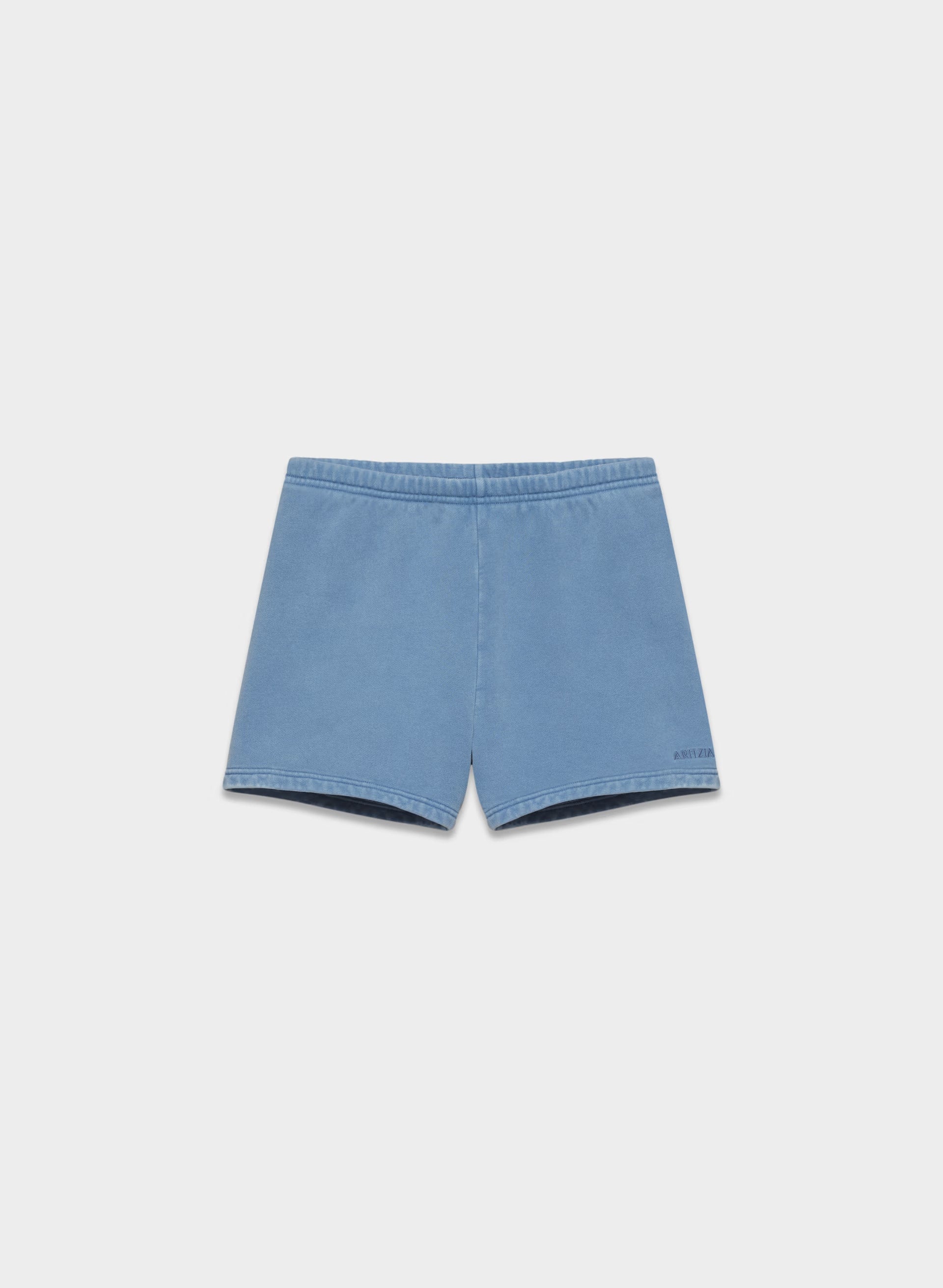 Cozy Sweatfleece Perfect Hi-Rise Mini Short - NO-STRESS LIGHT BLUE