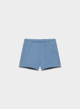 Cozy Sweatfleece Perfect Hi-Rise Mini Short - NO-STRESS LIGHT BLUE
